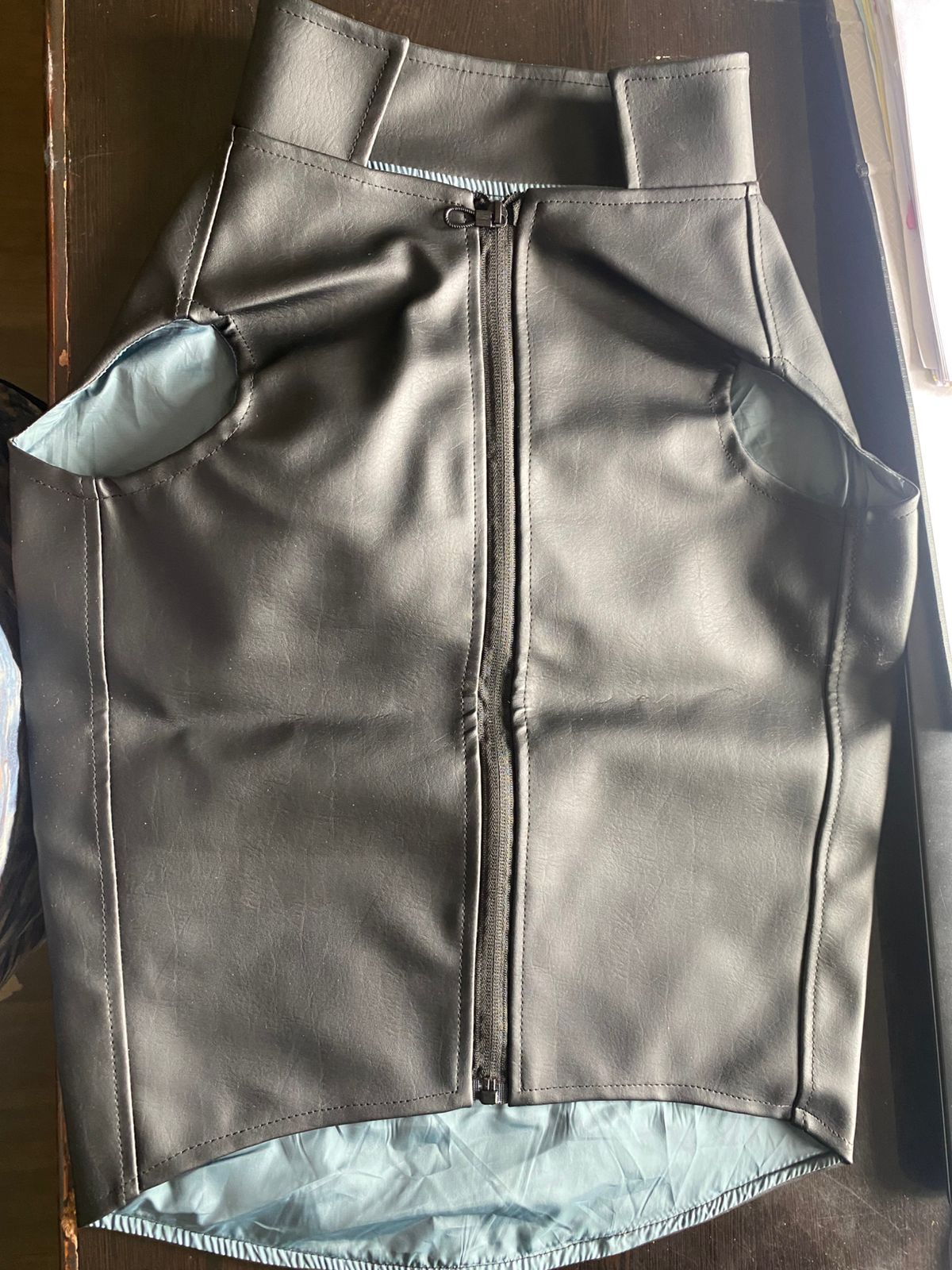 Resin dog jacket
